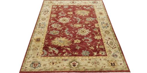 10x14 Rusty Red Egyptian Rug 1