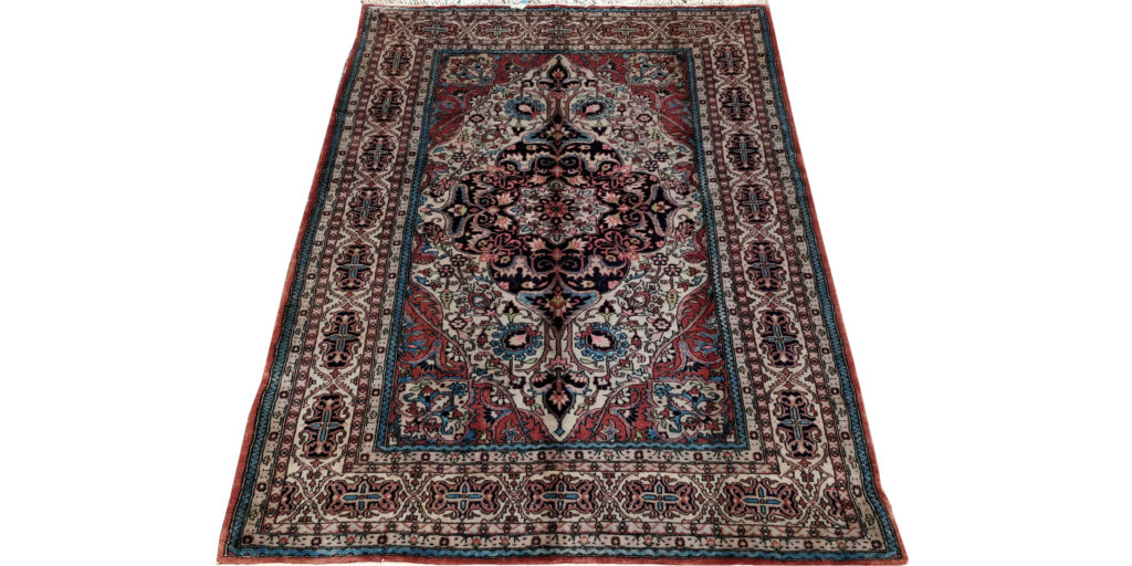 5x7 Ivory Tabriz Rug Abrahams Oriental Rugs Houston, TX