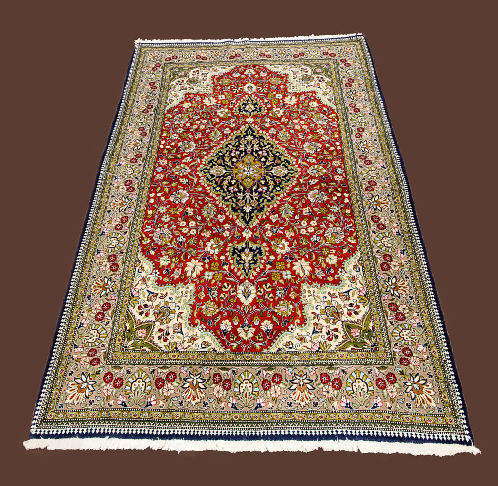 Semi Antique Tabriz Abrahams Oriental Rugs Houston, TX
